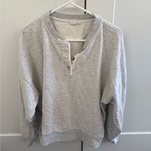 GAP Light Gray Knit Top
